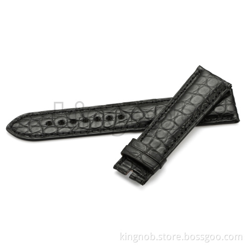 Quality 19mm 20mm 21mm 22mm Muit Color Genuine Real alligator Leather Watch Band Strap